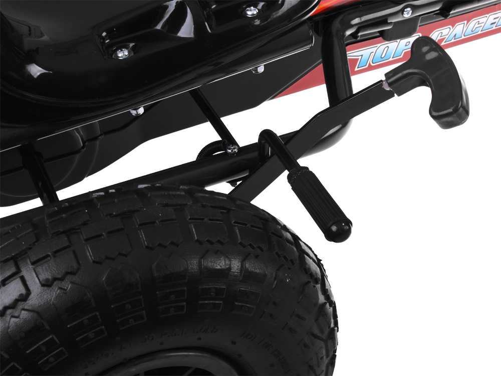 Jokomisiada Large pedal go-kart with adjustable seat and inflatable wheels SP0839