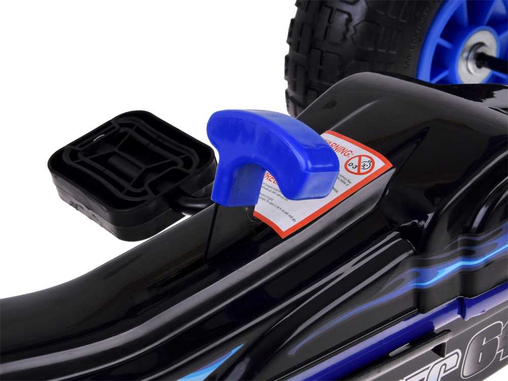 Jokomisiada Large pedal go-kart with adjustable seat and inflatable wheels SP0839