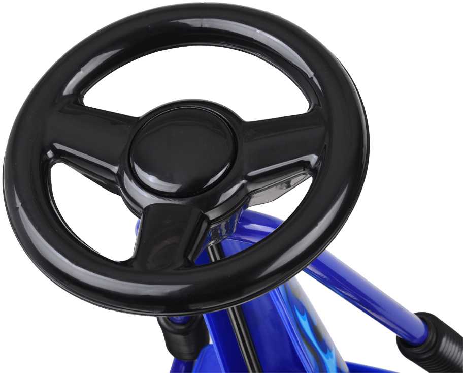 Jokomisiada Large pedal go-kart with adjustable seat and inflatable wheels SP0839