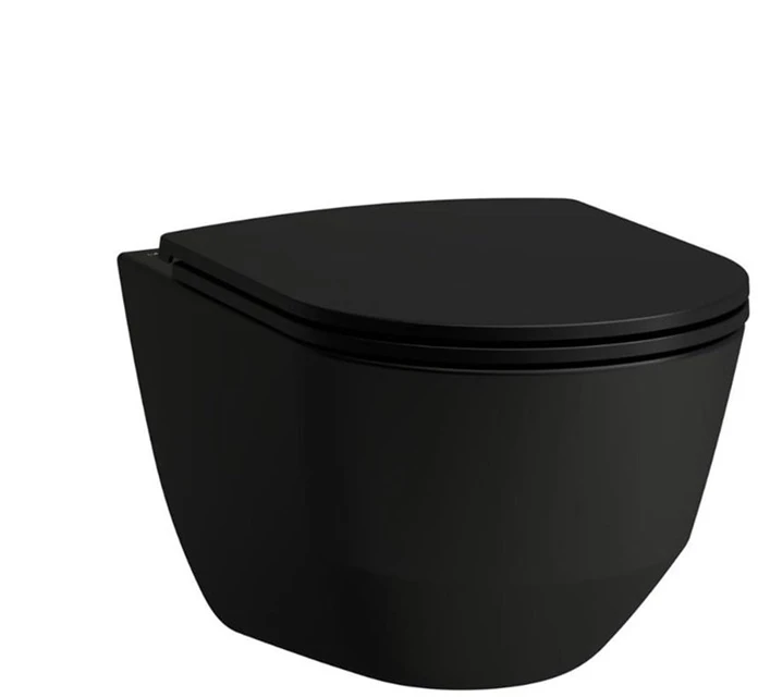 Laufen UNITAZAS PAKABINAMAS PRO 53 Juodas