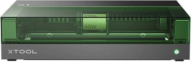 Lazerinės graviravimo staklės 2-in-1 xTool S1 40W - Viskas viename rinkinys - juodas
