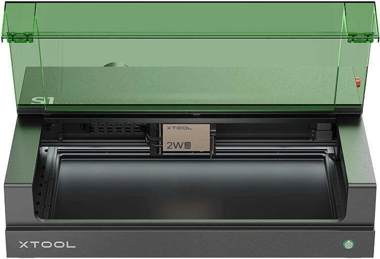 Lazerinės graviravimo staklės 2-in-1 xTool S1 40W - Viskas viename rinkinys - juodas