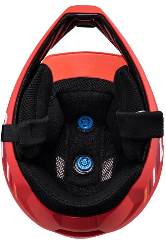 LEATT MTB Gravity 1.0 V24 uždaras dviračių šalmas, M dydis, Raudona