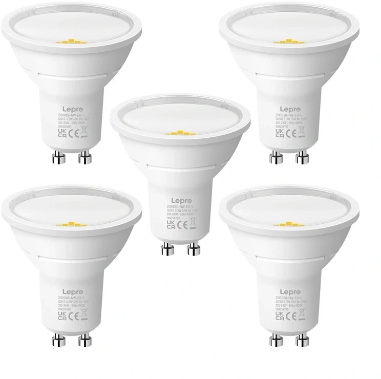 LED Bulb LEPRO 200086-NW GU10 5 pcs.