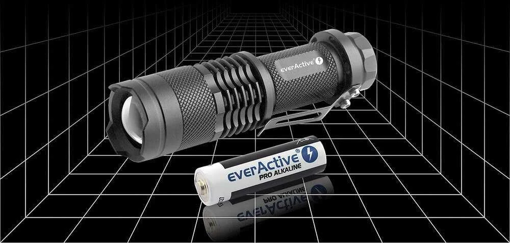 LED žibintuvėlis everActive FL-180 Bullet 3W