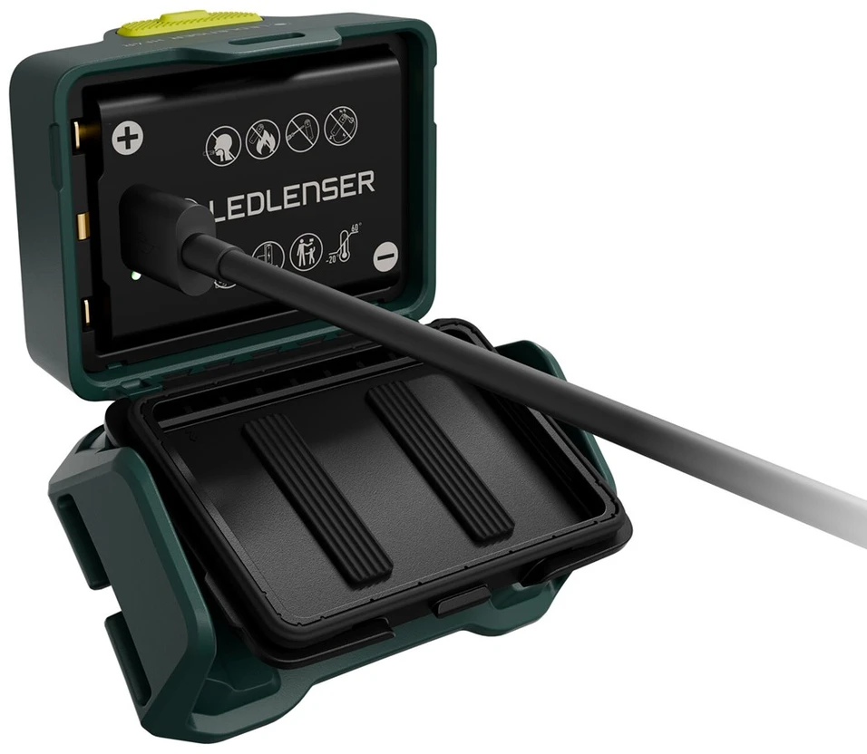 LED Lenser Ledlenser HF4R Headlamp Forest Žalias