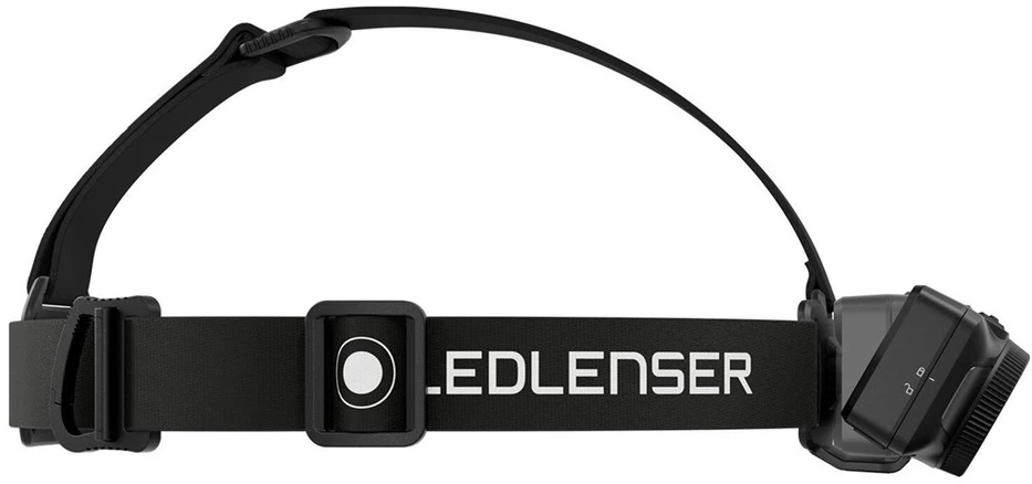 LED Lenser Ledlenser HF7R galvos žibintas juodas