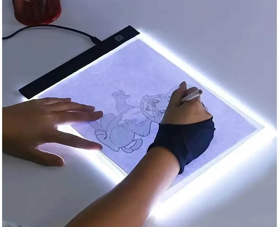 Jokomisiada LED šviesos lentos piešimo planšetė vaikams TA0111