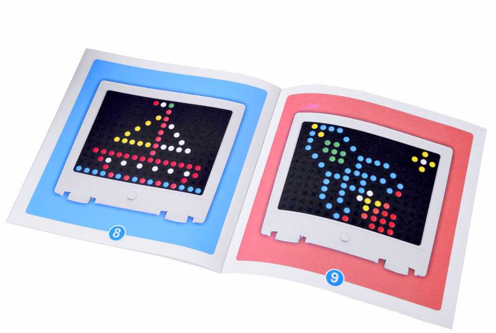 Jokomisiada LED mozaikinė lenta su lempomis dėlionė "Lite brite" ZA4188