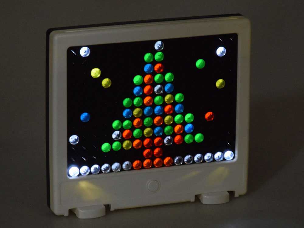Jokomisiada LED mozaikinė lenta su lempomis dėlionė "Lite brite" ZA4188