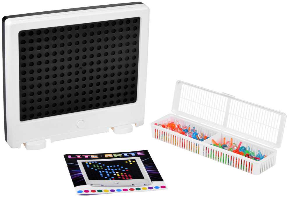 Jokomisiada LED mozaikinė lenta su lempomis dėlionė "Lite brite" ZA4188