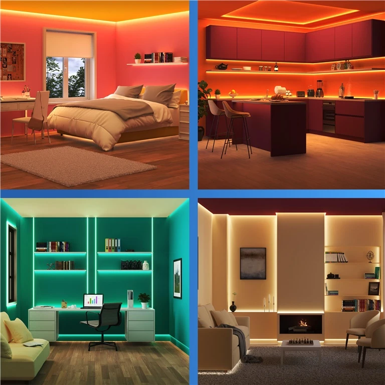 LED Strip Philips RGB 5M. 6W/M. IP20 with remote control