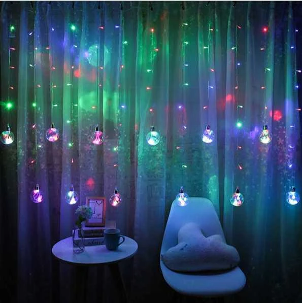 Iso Trade Universali lempučių girlianda 108 LED - daugiaspalvė 31V KŚ11345