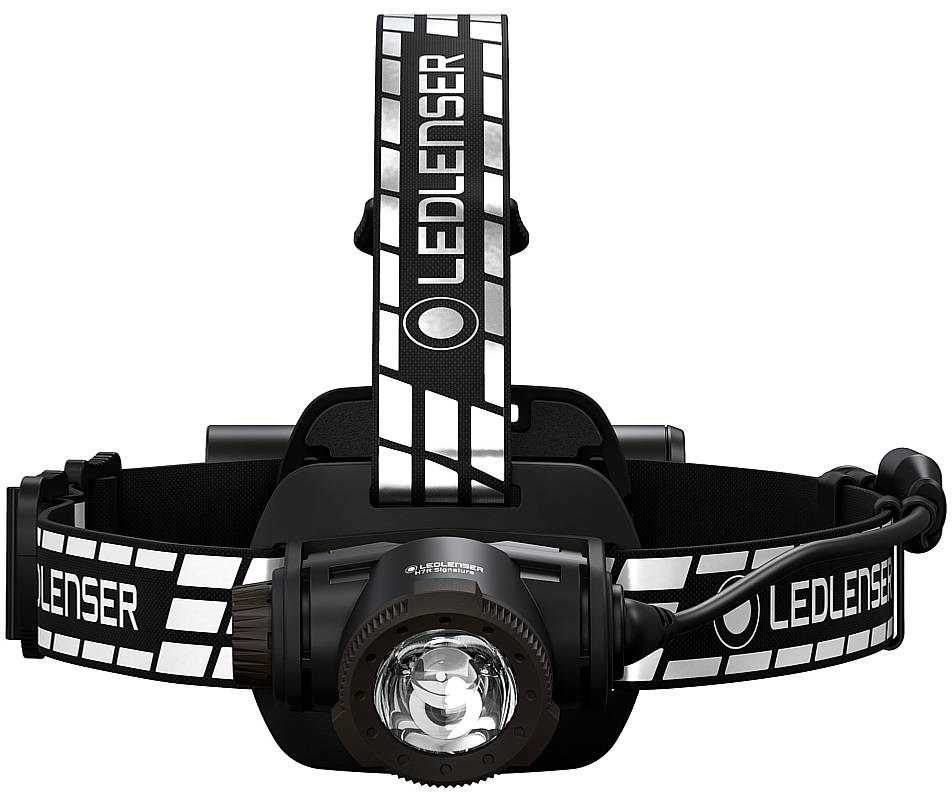 LED Lenser Ledlenser H7R Signature Juodas Headband prožektorius