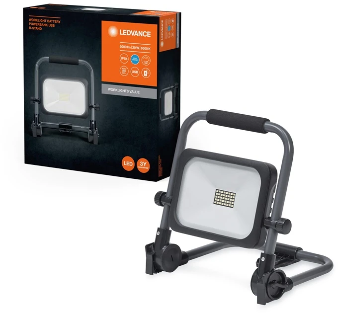 Ledvance PROŽEKTORIUS PASTATOMAS ĮKRAUNAMAS 20W 865 2000LM IP54 DIM