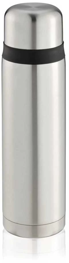 Leifheit Coco vacuum flask 1 L Juodas, Nerūdijantis plienas