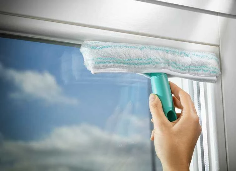 Leifheit Window vacuum cleaner, Baltas/žalias, Cordless