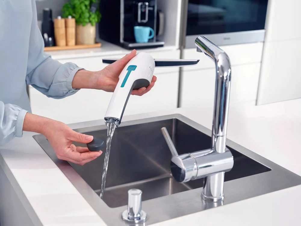 Leifheit Nemo 51042 langų valytuvas su Click sistemos adapteriu