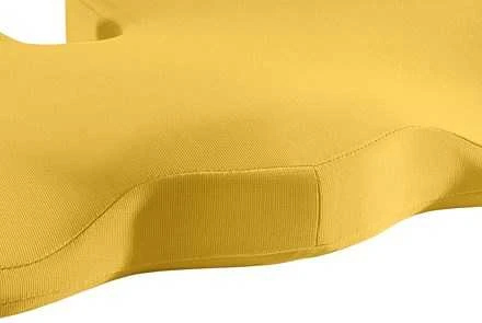 LEITZ Ergo Cosy ortopedinė kėdės pagalvėlė, geltona