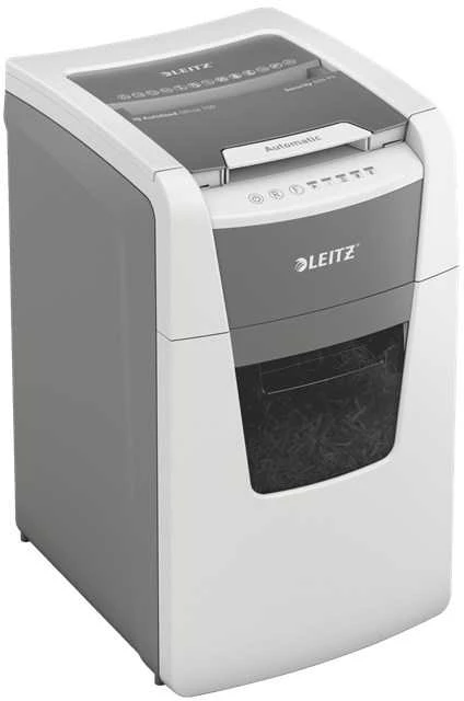 Leitz IQ Autofeed Office 150 Automatinis dokumentų naikiklis P4, Pilka/Balta
