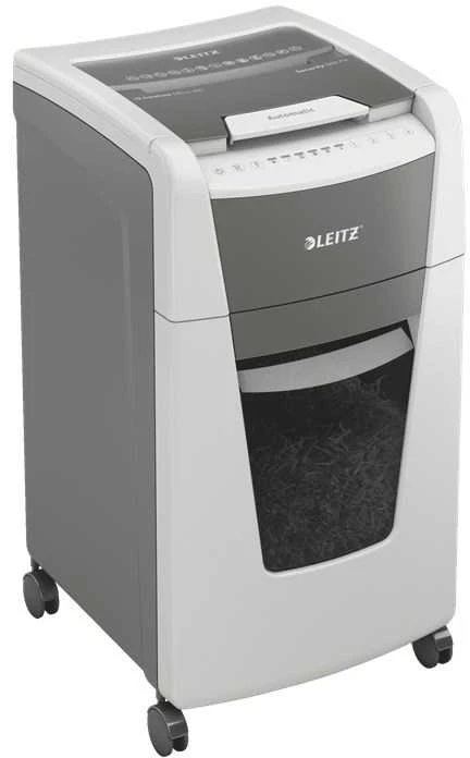 Leitz IQ Autofeed Office 300 Automatinis dokumentų naikiklis P4, Pilka/Balta