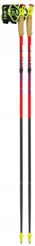 LEKI TRL Ultratrail FX One žygio lazdos, 120 cm, raudonos