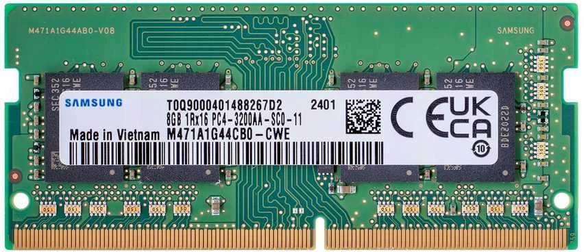 Lenovo | 8 GB | DDR4 | 3200 MHz | Užrašų knygelė | Registracijos Nr. | ECC Nr