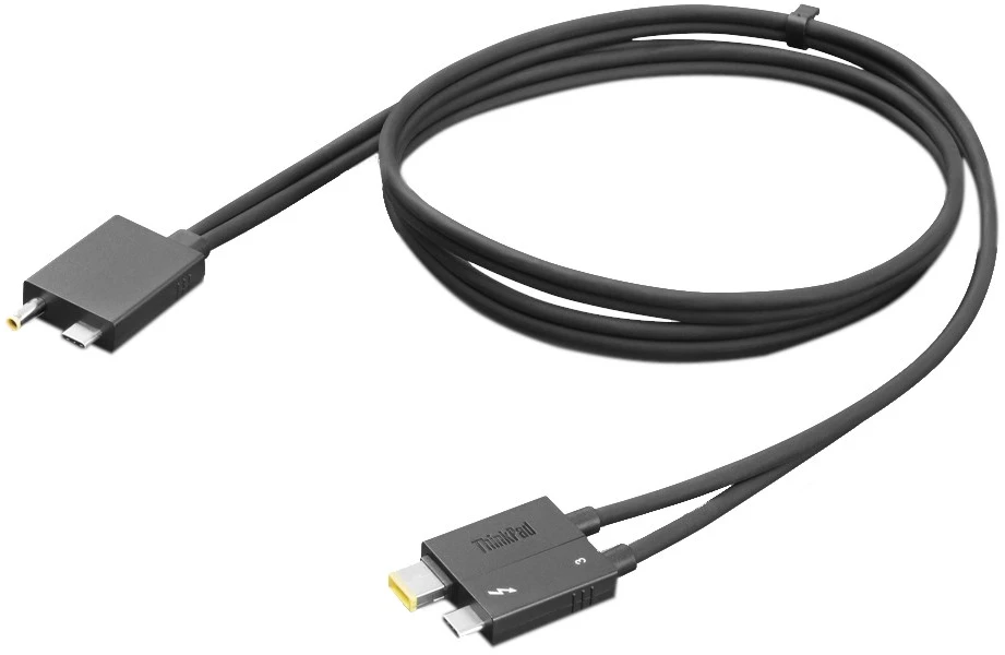 Lenovo | ThinkPad Thunderbolt 4 WorkStation doko padalintas kabelis | 4X91K16970 | Thunderbolt 4