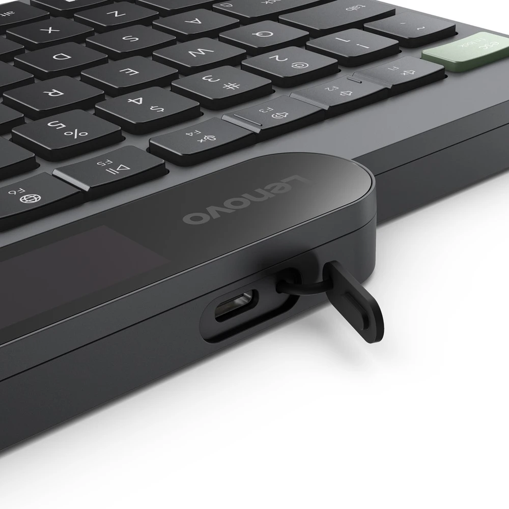 Lenovo 4Y41R69489 klaviatūra Home/Office Bluetooth US English Juodas, Žalias