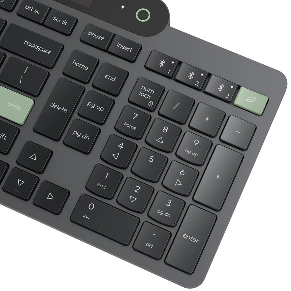 Lenovo 4Y41R69489 klaviatūra Home/Office Bluetooth US English Juodas, Žalias