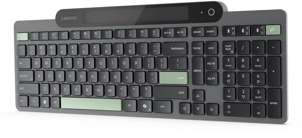 LENOVO SELF-CHARGING BLUETOOTH Klaviatūra - U.S. ENGLISH su Euro simboliu/ AI