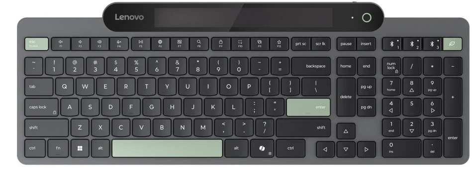 LENOVO SELF-CHARGING BLUETOOTH Klaviatūra - U.S. ENGLISH su Euro simboliu/ AI