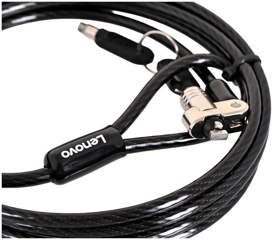Lenovo 4Z10P40247 cable lock Juodas 1.8 m