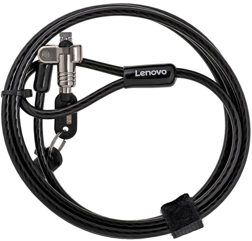 Lenovo 4Z10P40247 cable lock Juodas 1.8 m
