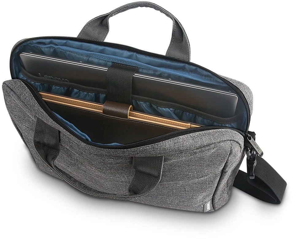 Nešiojamo kompiuterio krepšys Lenovo 15.6" Laptop Casual Toploader T210 (Pilkas)