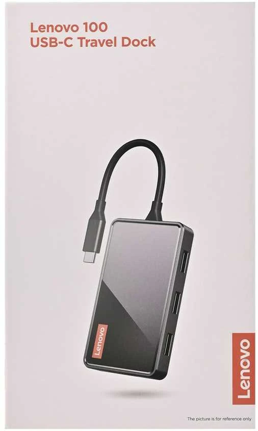 Lenovo | 100 USB-C Travel Dock | GX91M73945 | Travel Dock