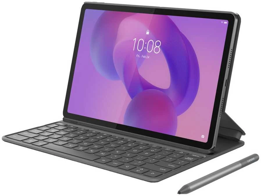 Planšetinis kompiuteris Lenovo Idea Tab 11" | MediaTek Dimensity 6300 | 2,5K IPS 90 Hz | 8/128 GB | Pilkas | su pieštuku ir klaviatūra