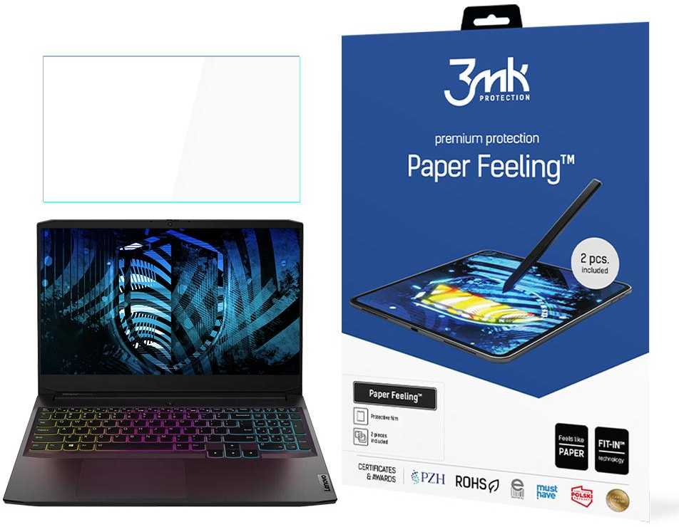 Lenovo IdeaPad Gaming 3 15,6 - iki 17" 3mk Paper Feeling