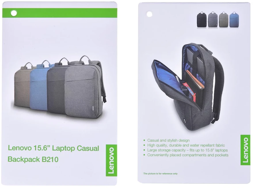 LENOVO kuprinė 15.6" Casual Backpack B210 (Žalia)