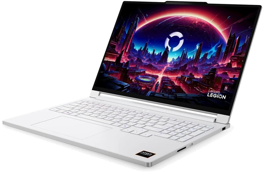 Lenovo Legion 7 16AGP11 Ryzen AI 7 450 16 colių WQXGA OLED 240Hz 500 nitų LBL Glossy 32GB LPDDR5X-8533 1TB SSD GeForce RTX 5060 8GB 5.0MP kamera + IR 84Wh Windows 11 Pro Glacier Baltas