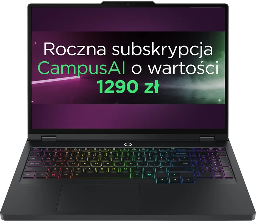 Nešiojamas kompiuteris Lenovo Legion Pro 5 16IAX10 | Juodas | Core Ultra 9 275HX | 16" 2560 × 1600 OLED | RTX 5060 8 GB GDDR7 | 32 GB RAM | 1 TB SSD