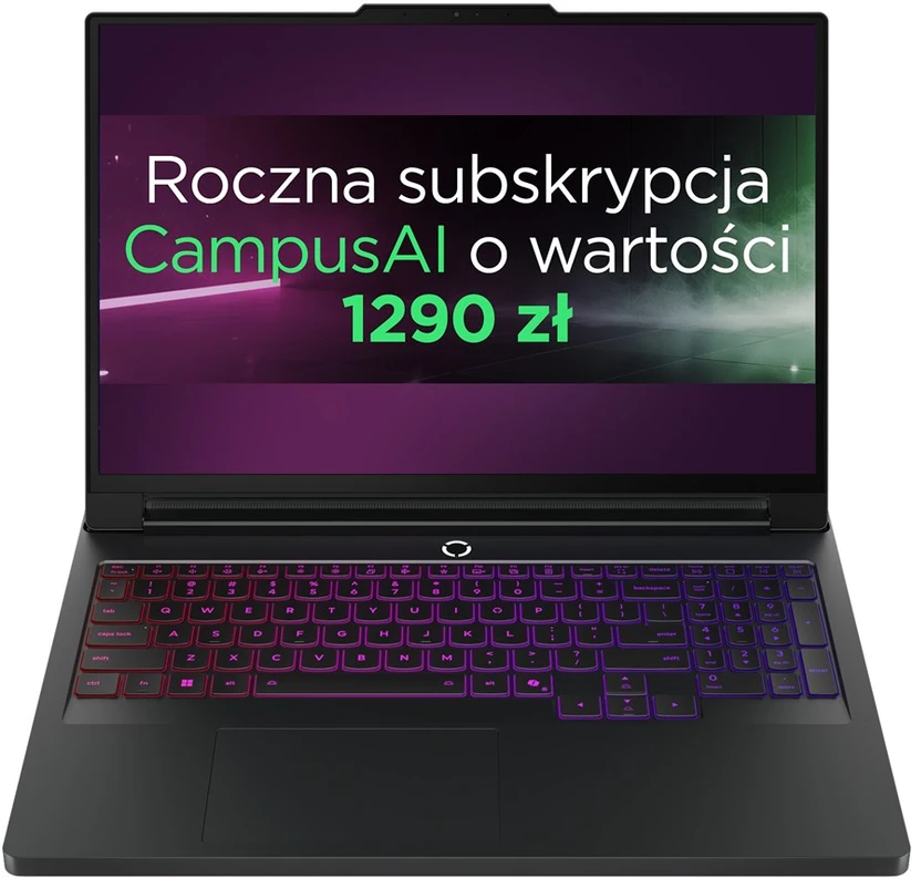 Lenovo Legion Pro 7 16IAX10H Intel Core Ultra 9 275HX Nešiojamas kompiuteris 40.6 cm (16") WQXGA 64 GB DDR5-SDRAM 1 TB SSD NVIDIA GeForce RTX 5070 Ti Wi-Fi 7 (802.11be) NoOS Juodas