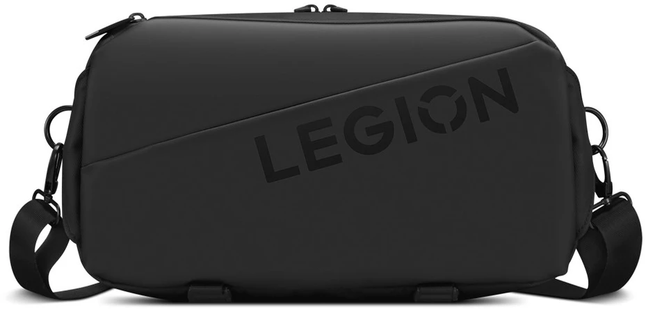 Žaidimų konsolės dėklas Lenovo Legion Sling Bag, juodos spalvos (GX41S14777)