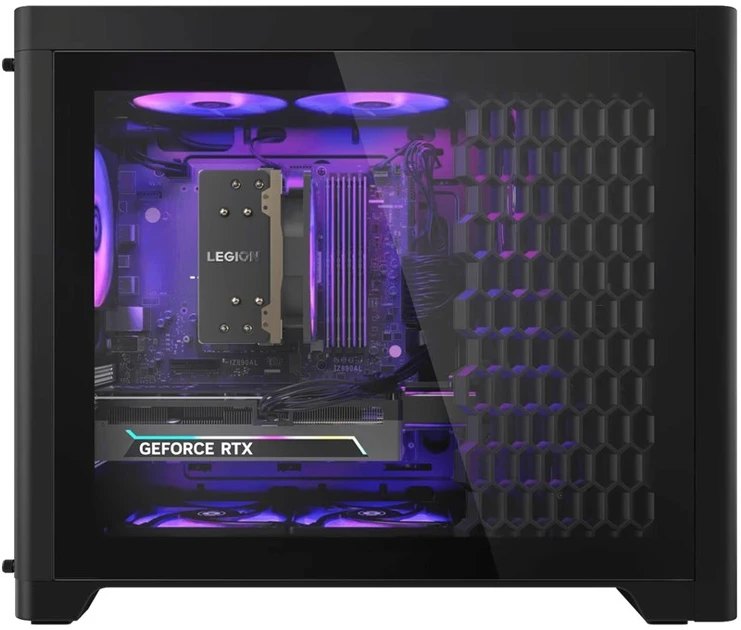 Stacionarus kompiuteris Lenovo Legion T5 30IAS10 Ultra 5 225 32GB DDR5 5600 SSD 1TB GeForce RTX 5060 Ti 8GB 500W Win11 Eclipse Juodas