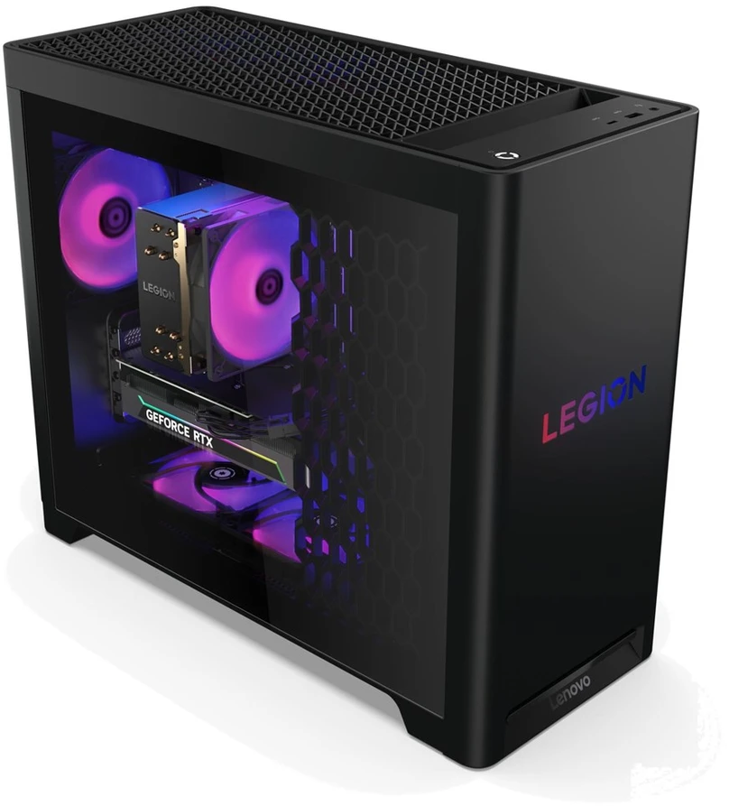 Lenovo Legion T5 30AGB10 Ryzen 5 7600 32GB DDR5 5600 1TB SSD GeForce RTX 5060 Ti 8GB WLAN+BT No OS Eclipse Juodas