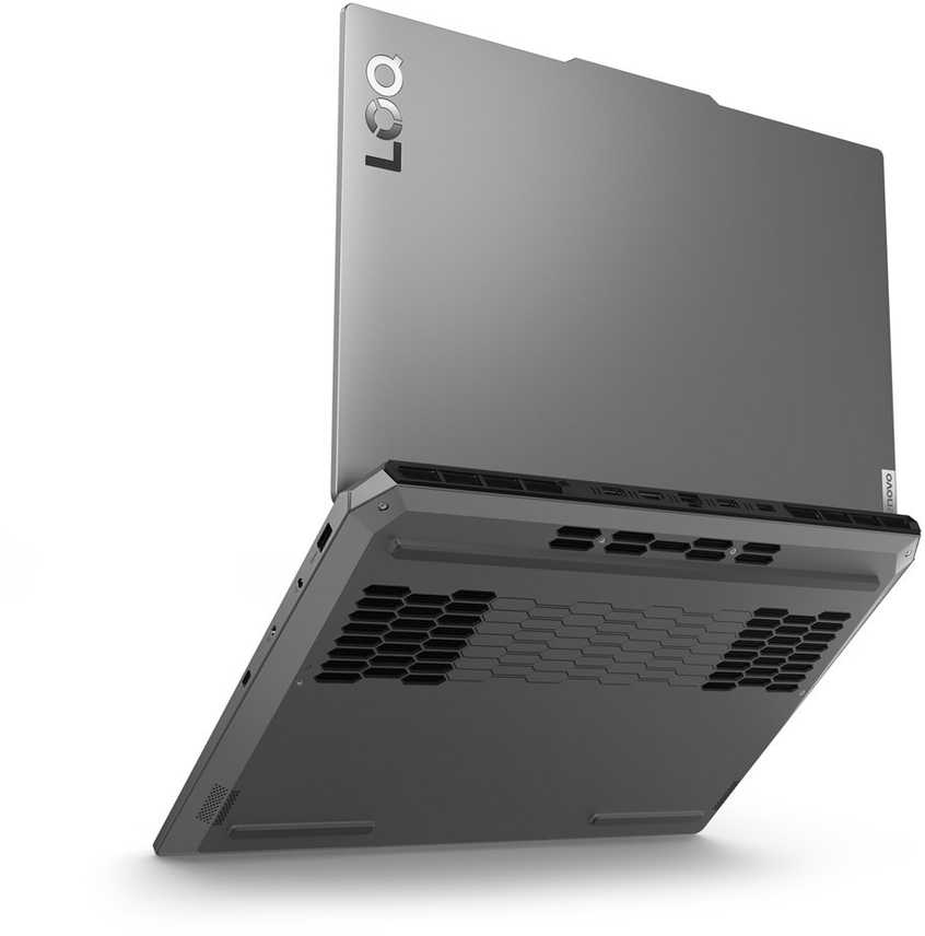 Žaidimų nešiojamas kompiuteris Lenovo LOQ 15IAX9 | Intel Core i5-12450HX, NVIDIA GeForce RTX 3050 6 GB, 15,6" FHD IPS 144 Hz, 16 GB RAM, 512 GB SSD, Windows 11 Home | Luna Grey