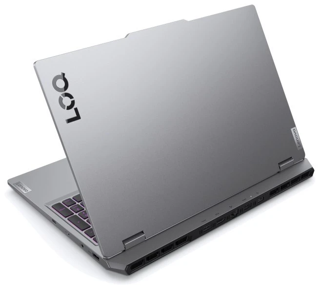 Nešiojamas kompiuteris Lenovo LOQ 15IRX10 i5-13450HX 15,6" FHD IPS 300 nitų AG 144 Hz 16 GB DDR5 4800 SSD 512 GeForce RTX 5060 8 GB 60 Wh NoOS Luna Pilkas