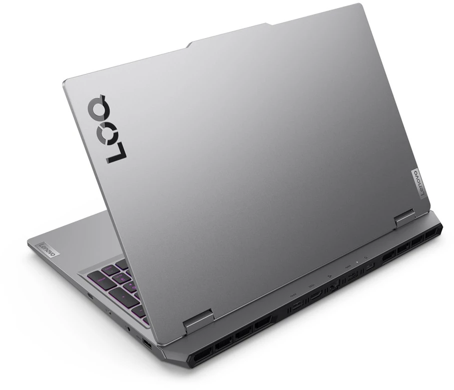 Lenovo LOQ 15IRX10 Intel® Core™ i5 i5-13450HX Nešiojamas kompiuteris 39.6 cm (15.6") Full HD 16 GB DDR5-SDRAM 512 GB SSD NVIDIA GeForce RTX 5060 Wi-Fi 6 (802.11ax) Windows 11 Home Pilkas (Pažeista pakuotė)