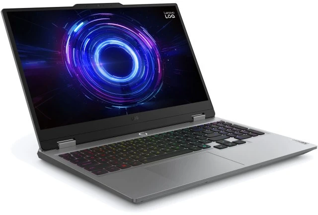 Nešiojamas kompiuteris Lenovo LOQ 15IRX10 i5-13450HX 15,6" FHD IPS 300 nitų AG 144 Hz 16 GB DDR5 4800 SSD 512 GeForce RTX 5060 8 GB 60 Wh NoOS Luna Pilkas