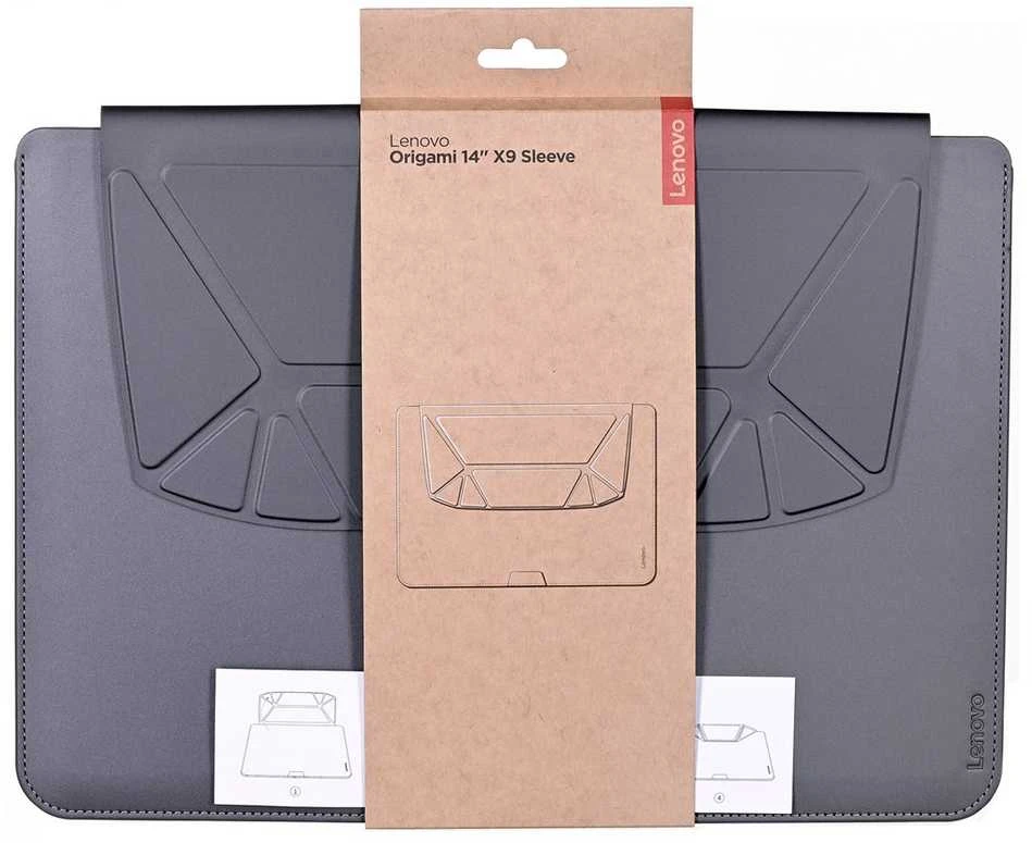 Lenovo Origami 35.6 cm (14") Sleeve case Pilkas